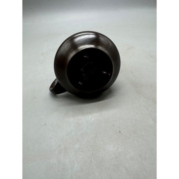 Vintage Franciscan Madeira Dark Brown Ceramic Creamer Pitcher handle Spout READ - Picture 6 of 6